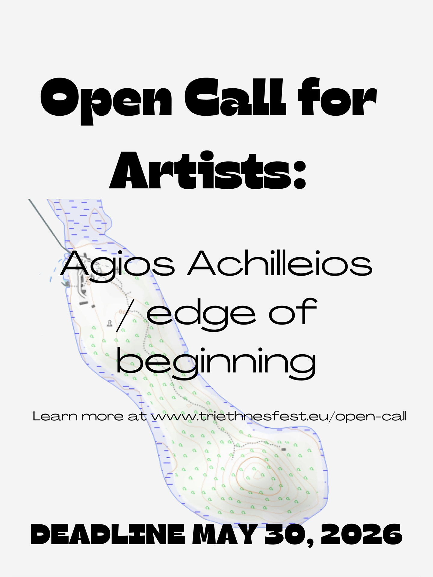 Ag. Achilleios Open Call 2026 Poster