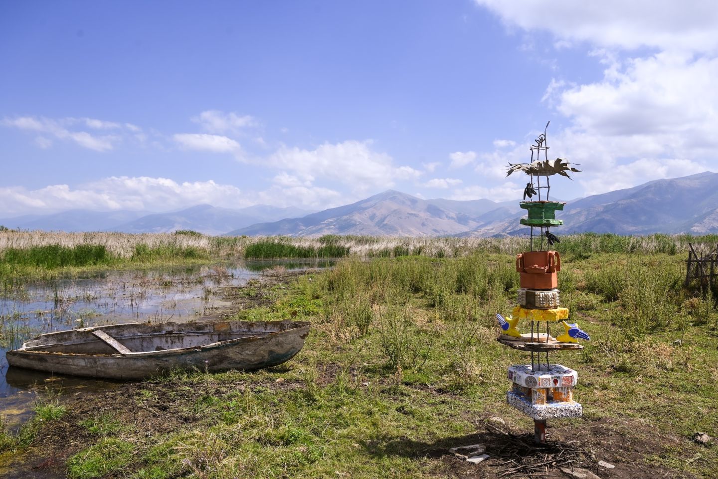 2nd TRIETHNÉS FESTIVAL: Site-specific contemporary art exhibition now open to visitors on Agios Achilleios, Prespa